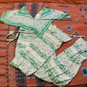 Vintage flower jumpsuit